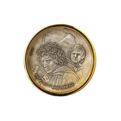 ONE RING Lord of the Rings 3 Oz Silver Coin $5 Samoa 2023