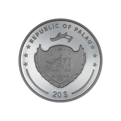 OUT OF THE DARK 3 Oz Silver Coin $20 Palau 2024