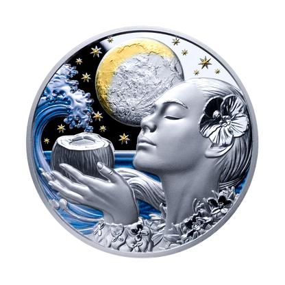 Ocean Goddess 2 Oz Silver Coin 2027 MDM