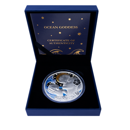 Ocean Goddess 2 Oz Silver Coin 2027 MDM