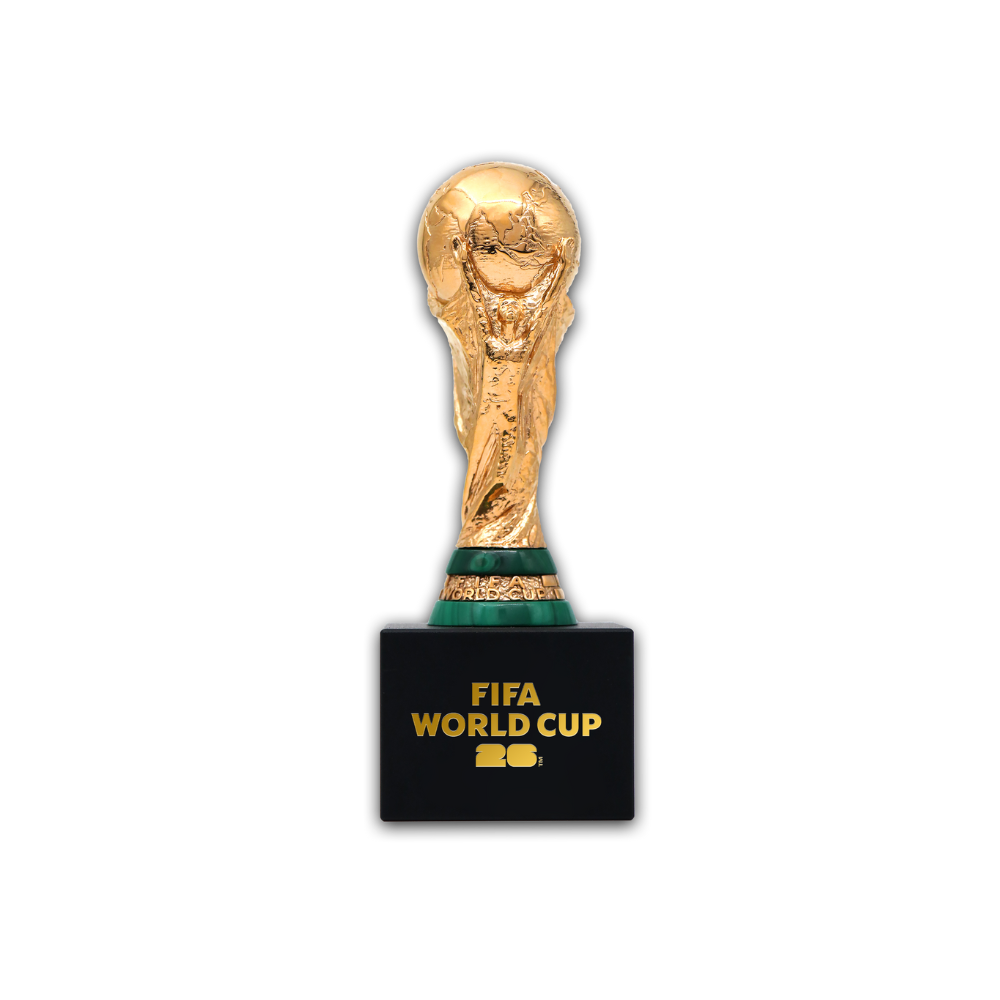 Official FIFA World Cup Trophy™ Replica 5 Oz Pure Silver Gold-Plated 2026