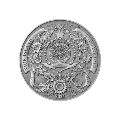 Orans The Pray for Peace 5 Oz Silver Coin