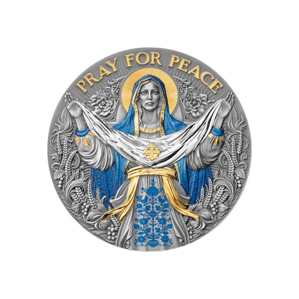 Orans The Pray for Peace 5 Oz Silver Coin