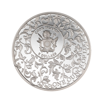 Ounce of Luck Four Leaf Clovers 1 Oz Silver Coin 2026