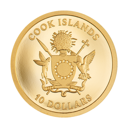 Ounce of Luck Four Leaf Clover Gold Coin 2027 CIT COIN INVEST AG