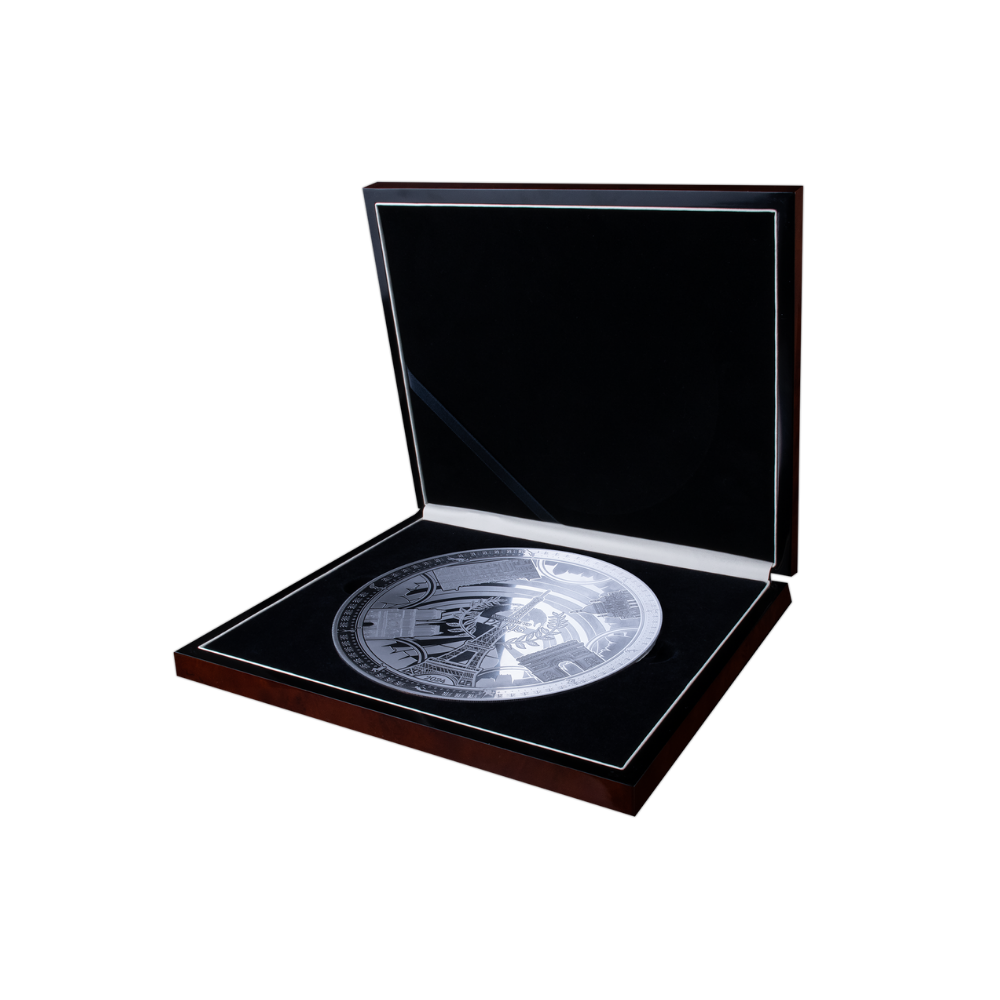 PARIS LANDMARKS 1 kilo Silver Coin $25 Barbados 2024