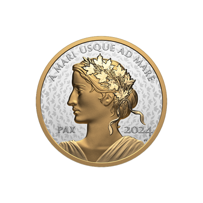 PEACE DOLLAR 1 Oz Silver Coin $1 Canada 2024