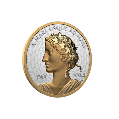 PEACE DOLLAR 1 Oz Silver Coin $1 Canada 2024