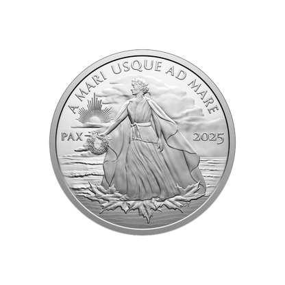PEACE DOLLAR 1 Oz Silver Coin $1 Canada 2025