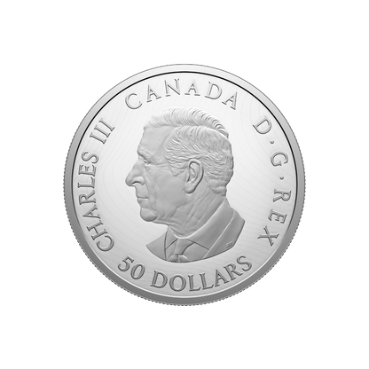 PEACE DOLLAR 5 Oz Silver Coin $50 Canada 2025