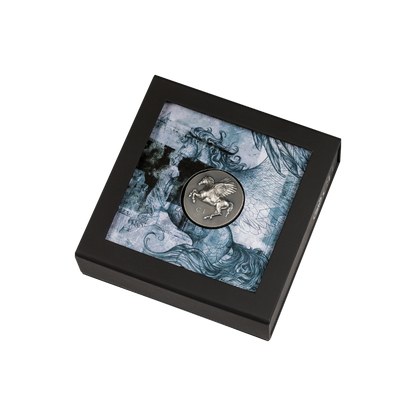 PEGASOS Numismatic Icons 1 Oz Silver Coin $5 Cook Islands 2022