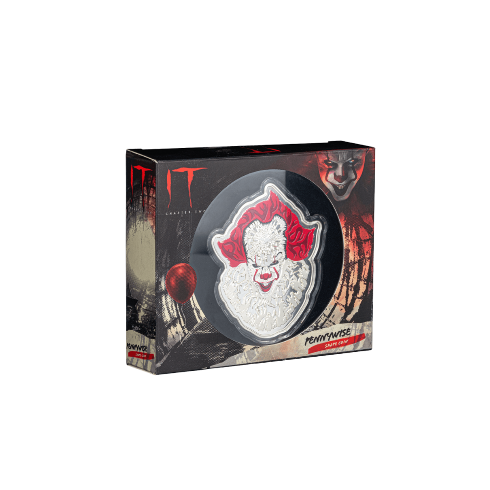 PENNYWISE 5 Oz Silver Coin $5 Barbados 2023