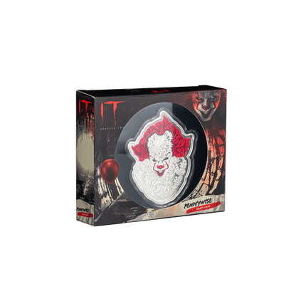 PENNYWISE 5 Oz Silver Coin $5 Barbados 2023