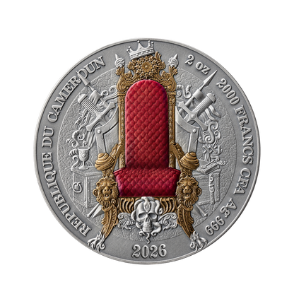 Persian Empire Legacy of the Greatest Empire 2 Oz Silver Coin 2026 MINT XXI
