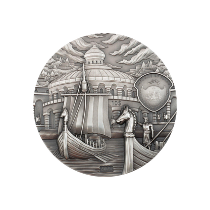 PHOENICIA & CARTHAGE Lost Civilizations 2 oz Silver Coin $10 Palau 2022
