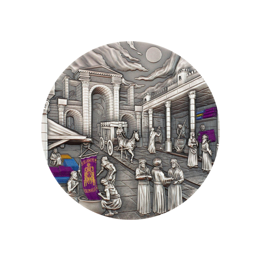PHOENICIA & CARTHAGE Lost Civilizations 2 oz Silver Coin $10 Palau 2022