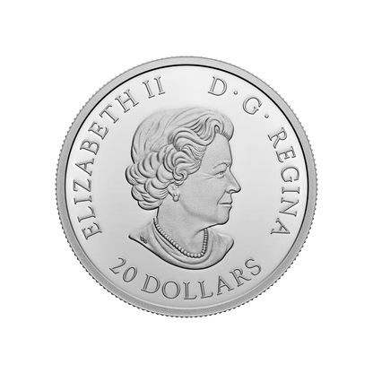 PLATINUM JUBILEE OF HER MAJESTY QUEEN ELIZABETH II Special Edition Silver Coin $1 Canada 2022