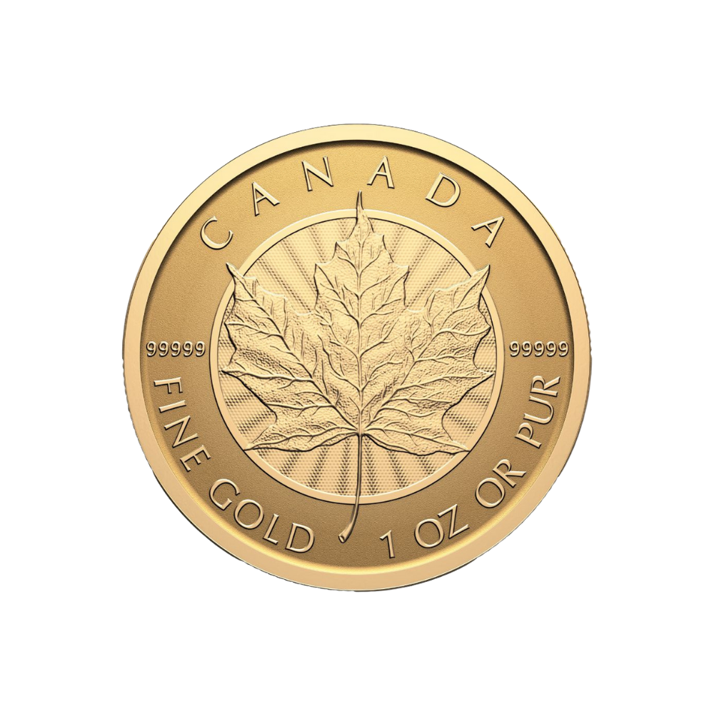 PUREST MAPLE LEAF 1 Oz Gold Coin $200 Canada 2025