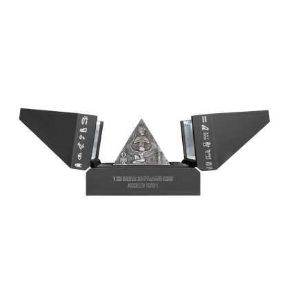 PYRAMID 3D 1 Kg Kilo Silver Coin 1000 Francs Djibouti 2023