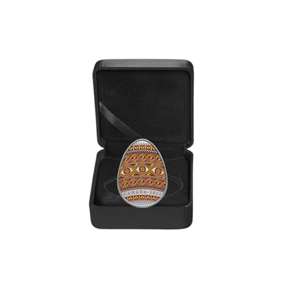 PYSANKA Shaped 1 Oz Silver Coin $20 Canada 2023