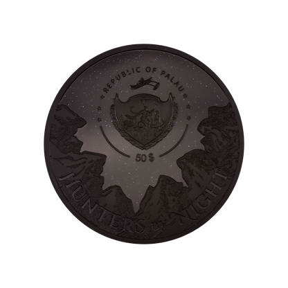 PYTHON Hunters By Night 1 Kg Kilo Silver Coin $50 Palau 2023