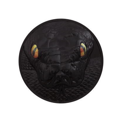 PYTHON Hunters By Night 2 Oz Silver Coin $10 Palau 2022