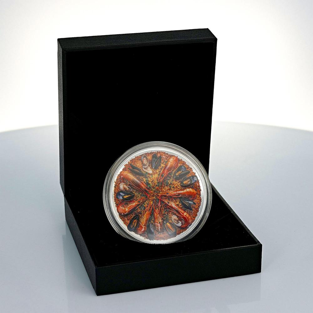 Paella Pan of Pleasure 1 Oz Silver Coin 2025 Power Coin