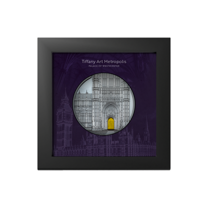 Palace of Westminster Tiffany Art Metropolis 5 Oz Silver Coin 2023