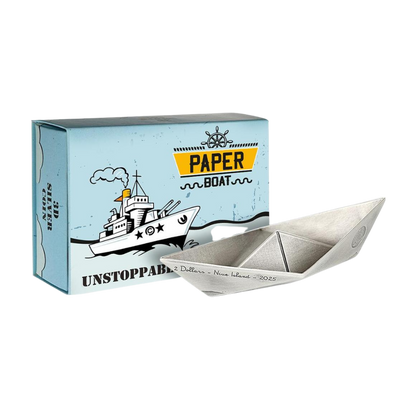 Paper Boat Folded Dreams 2 Oz Silver Coin POWER COIN