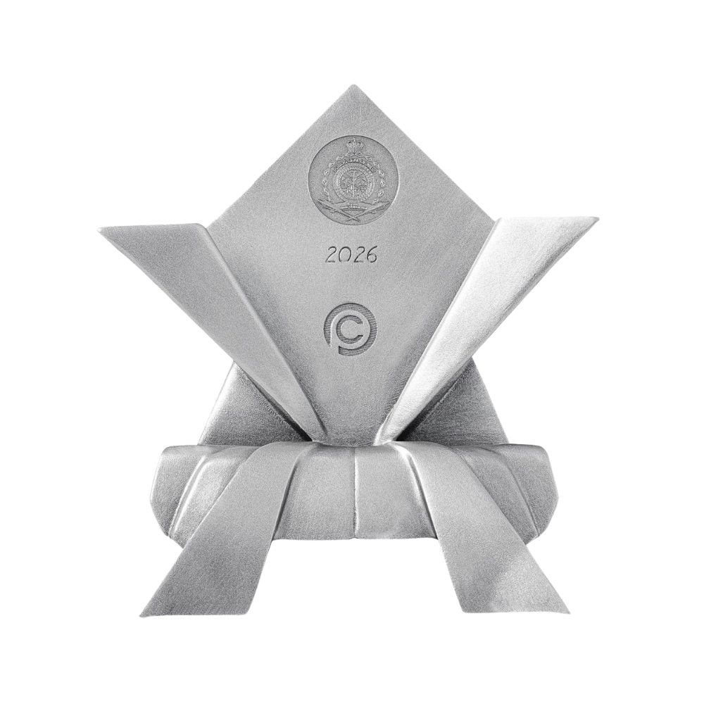 Paper Frog Folded Dreams 2 Oz Silver Coin 2026