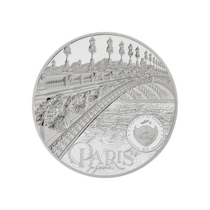 Paris Tiffany Art Metropolis 1 Kg Silver Coin 2021