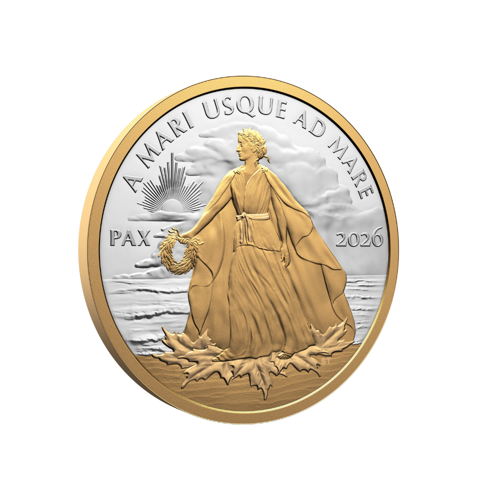Peace Dollar 1 Oz Fine Silver Coin Canada 2026 ROYAL CANADIAN MINT