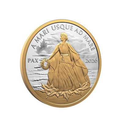 Peace Dollar 1 Oz Fine Silver Coin Canada 2026 ROYAL CANADIAN MINT