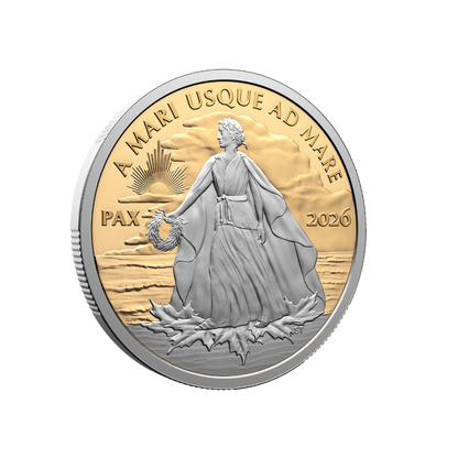 Peace Dollar 1 Oz Pure Gold Coin Canada 2026 ROYAL CANADIAN MINT