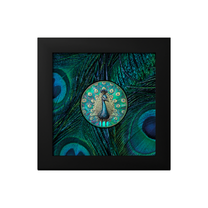 Peacock 1 Oz Silver Coin 2025