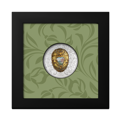 Peter the Great Egg Faberge 2 Oz Silver Coin 2026 CIT COIN INVEST AG