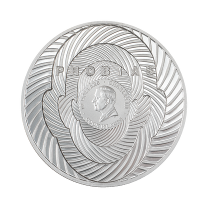Phobias Coulrophobia 2 oz Silver Coin 2026