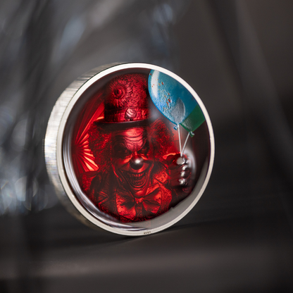 Phobias Coulrophobia 2 oz Silver Coin 2026