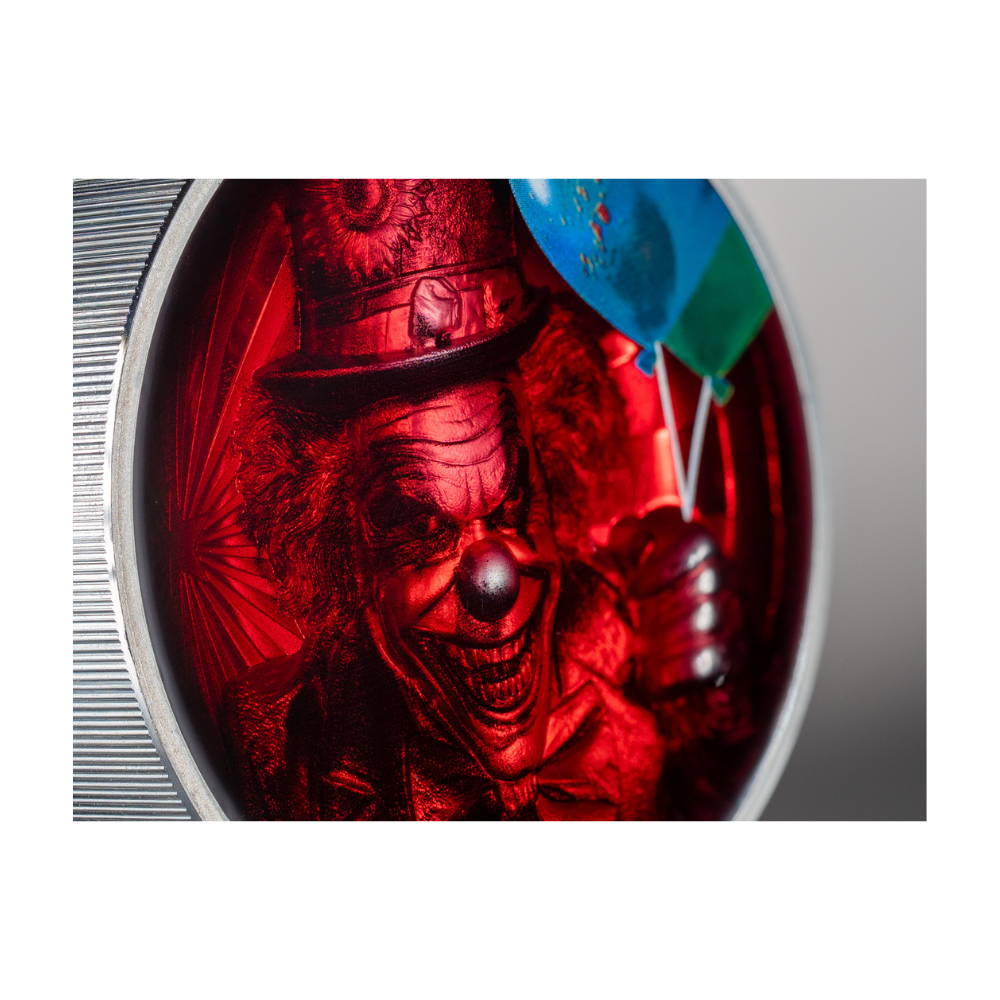 Phobias Coulrophobia 2 oz Silver Coin 2026