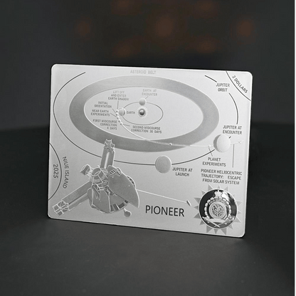 Pioneer Space Probe 2 Oz Silver Coin 2025