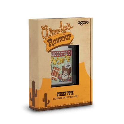 Disney Pixar Woody's Roundup™ Stinky Pete 1 Oz Silver Coin - PARTHAVA COIN