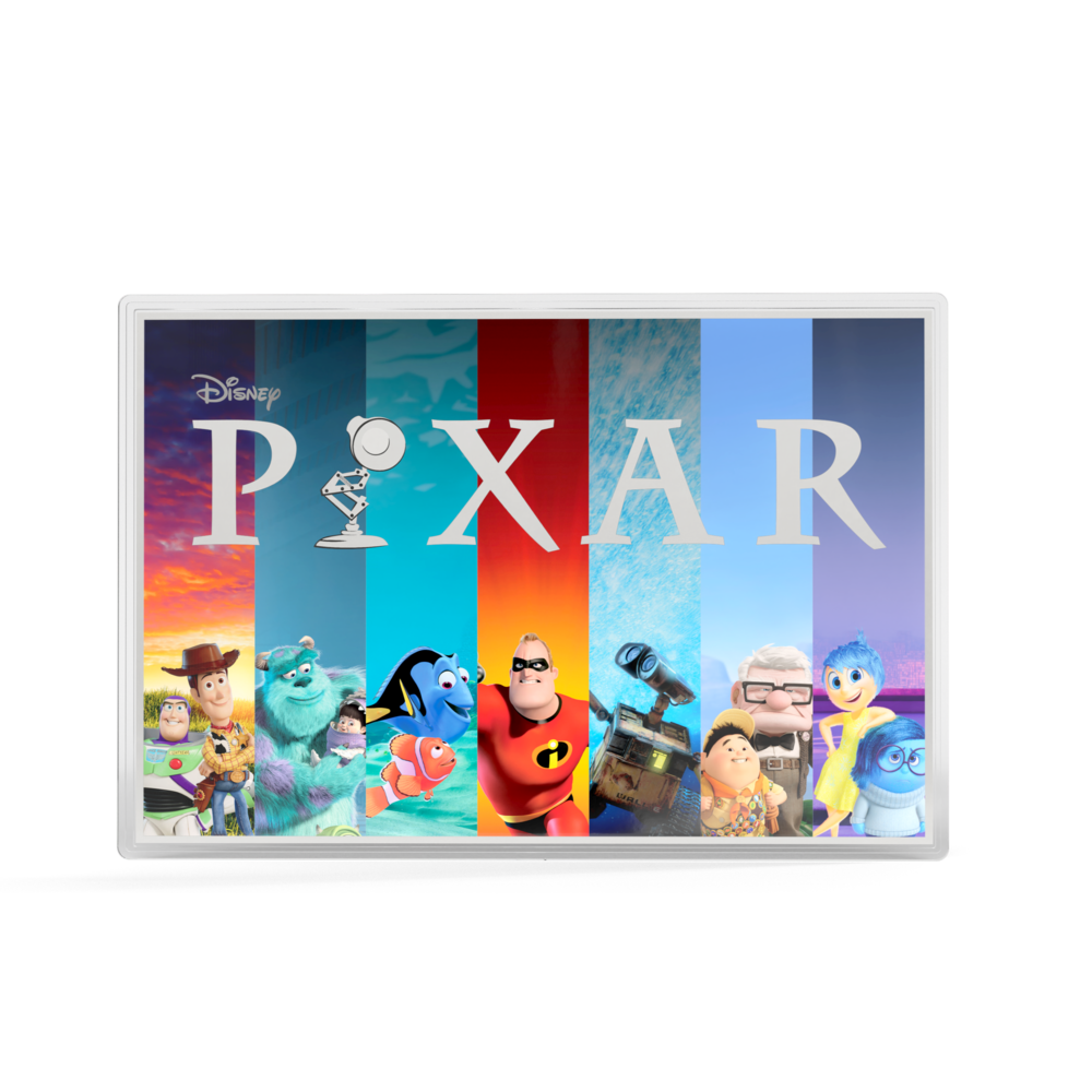 Disney Pixar Celebrating Pixar Silver Collectible Foil AGORO