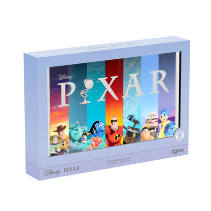 Disney Pixar Celebrating Pixar Silver Collectible Foil AGORO