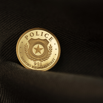 Police First Responders Gold Coin 2026 CIT 