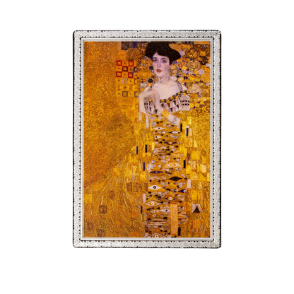 Portrait of Adele Bloch-Bauer I by Gustav Klimt Catch Me If You Canvas 1 Oz Silver Coin 2026 popcoins