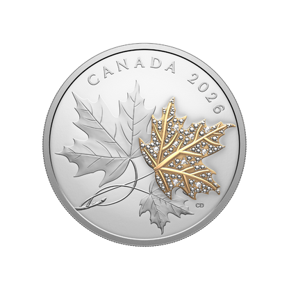 Precious Maple Leaves Fine Silver Coin Canada 2026 Royal Canadian Mint