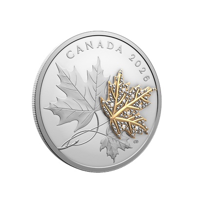 Precious Maple Leaves Fine Silver Coin Canada 2026 Royal Canadian Mint