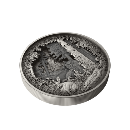 Predator or Prey in Shadow Box Fine Silver Coin Canada 2025