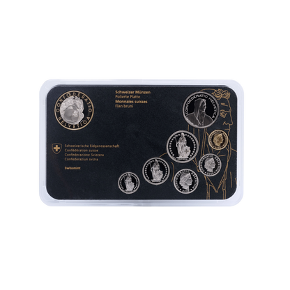 Proof Swiss Circulation Coins Set Swissmint 2025