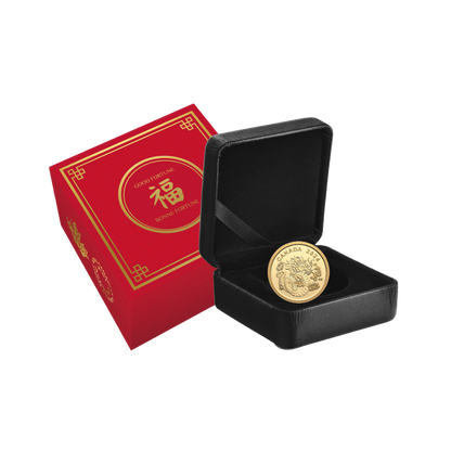 Pure Gold Coin Spirit Dragon Canada 2024